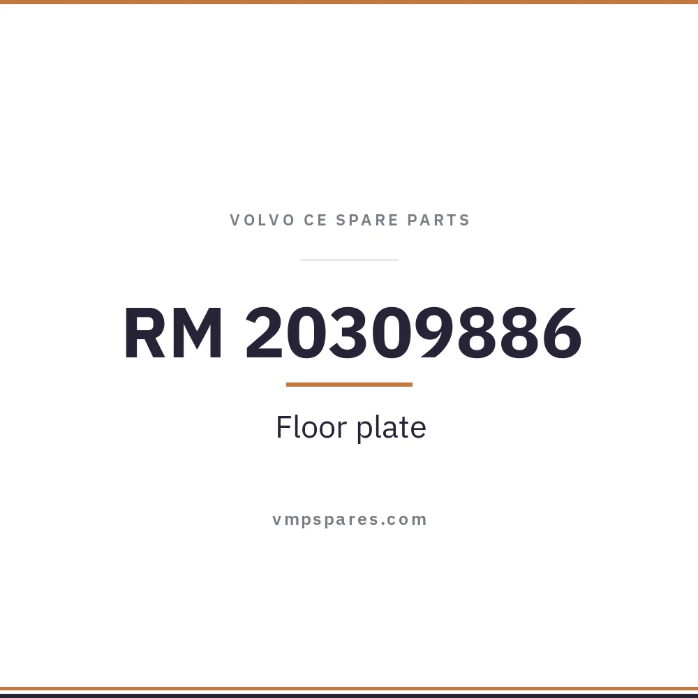 RM 20309886 – Floor plate