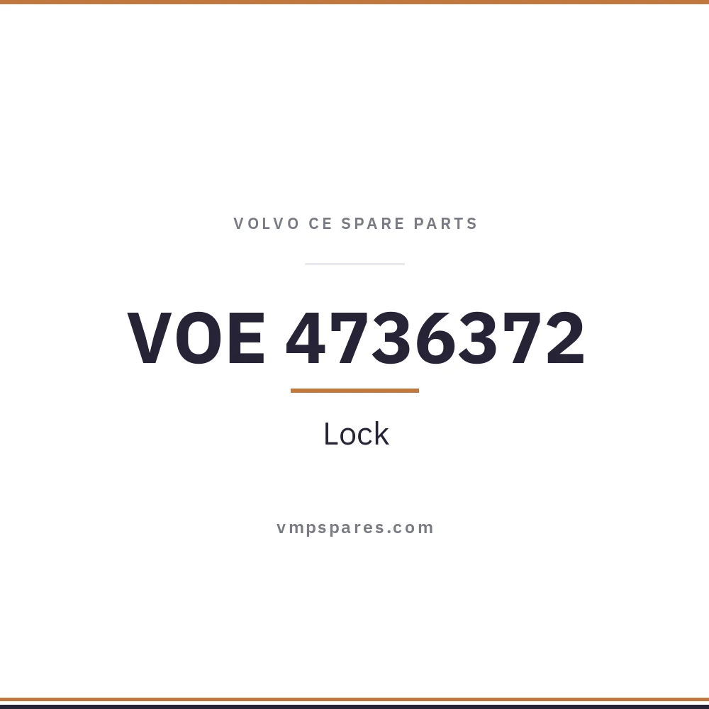 VOE 4736372 – Lock