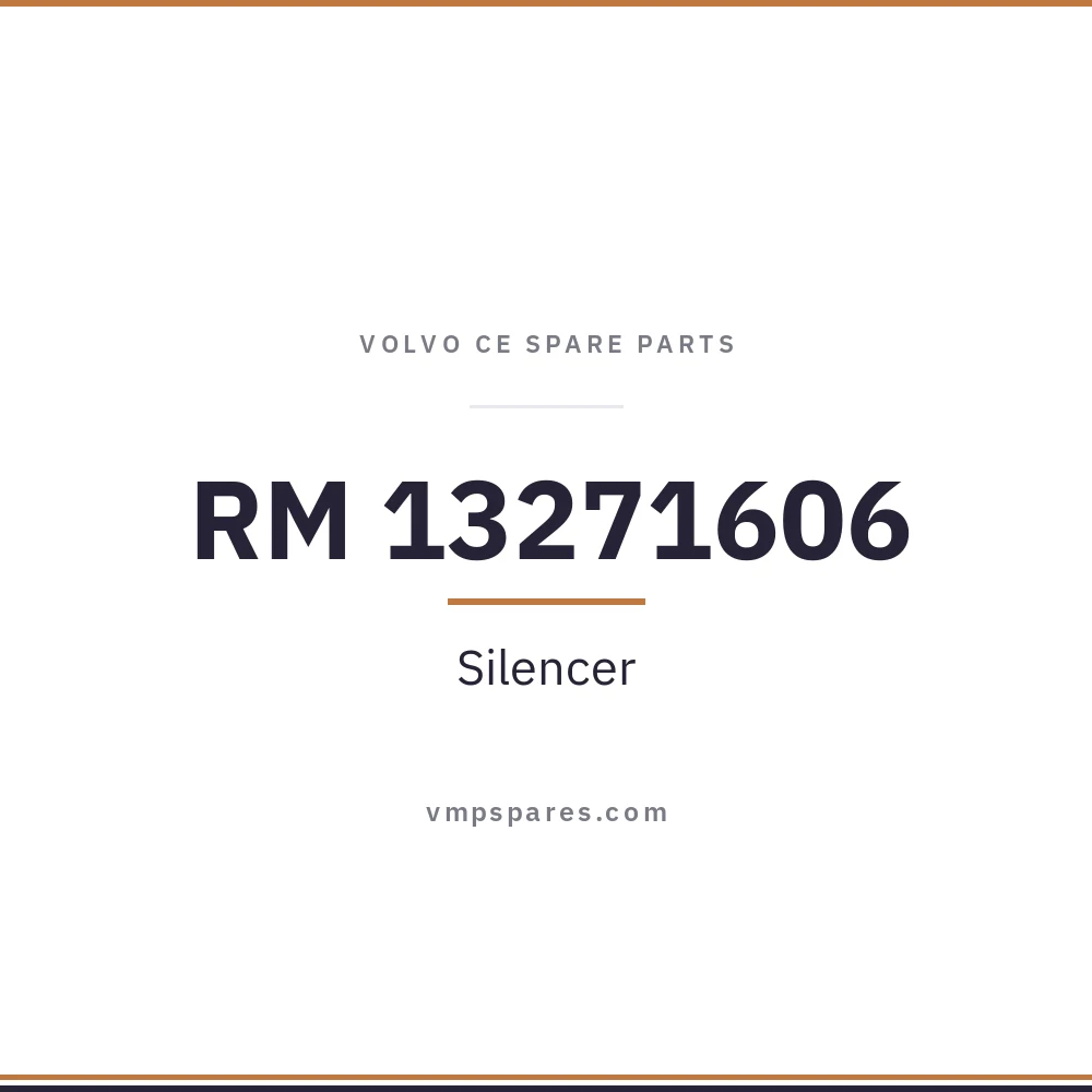 RM 13271606 – Silencer