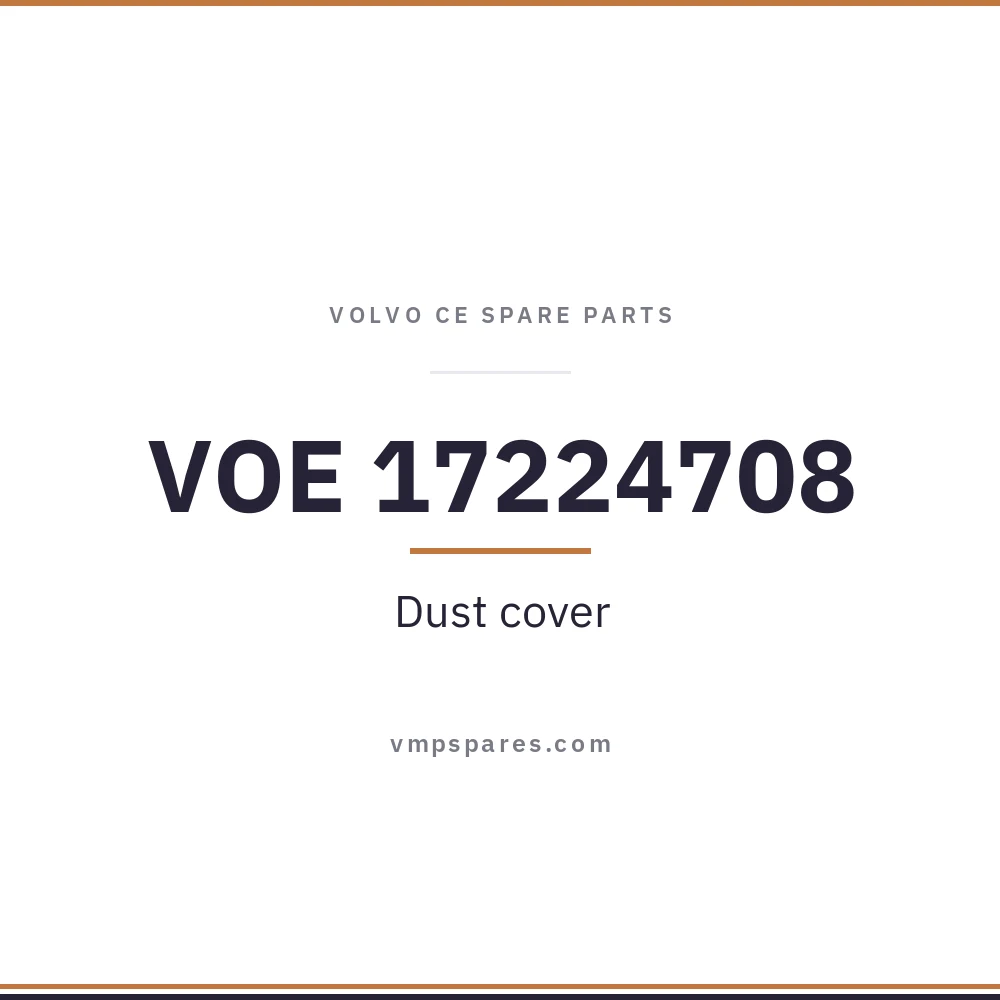 VOE 17224708 – Dust cover