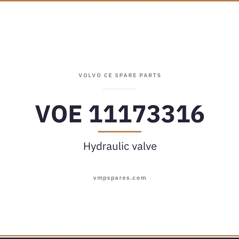 VOE 11173316 – Hydraulic valve