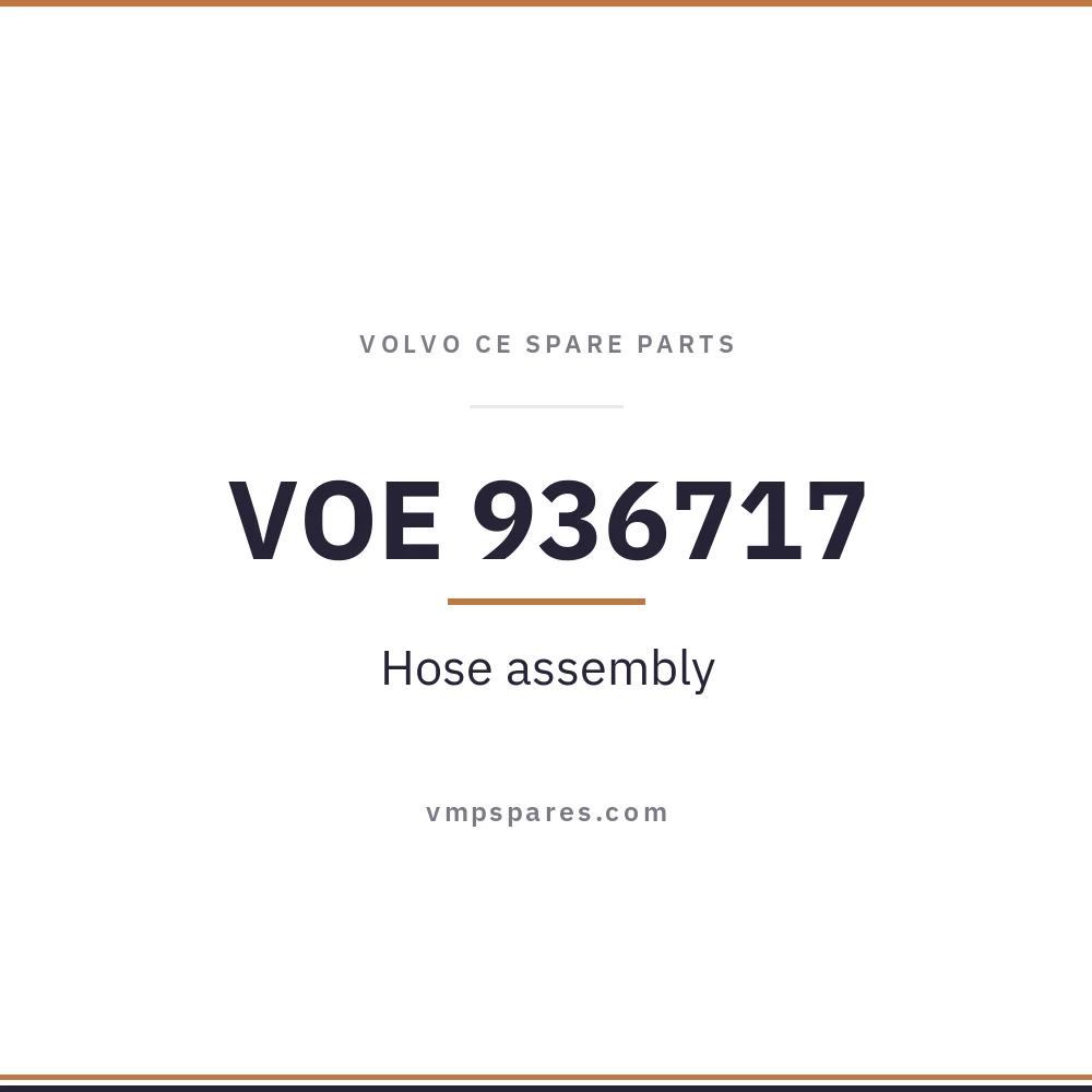 VOE 936717 – Hose assembly