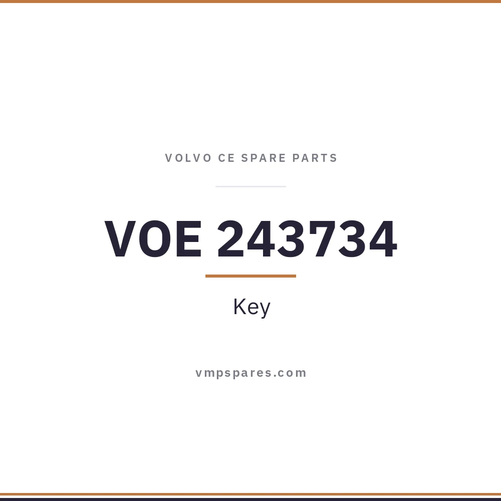 VOE 243734 – Key