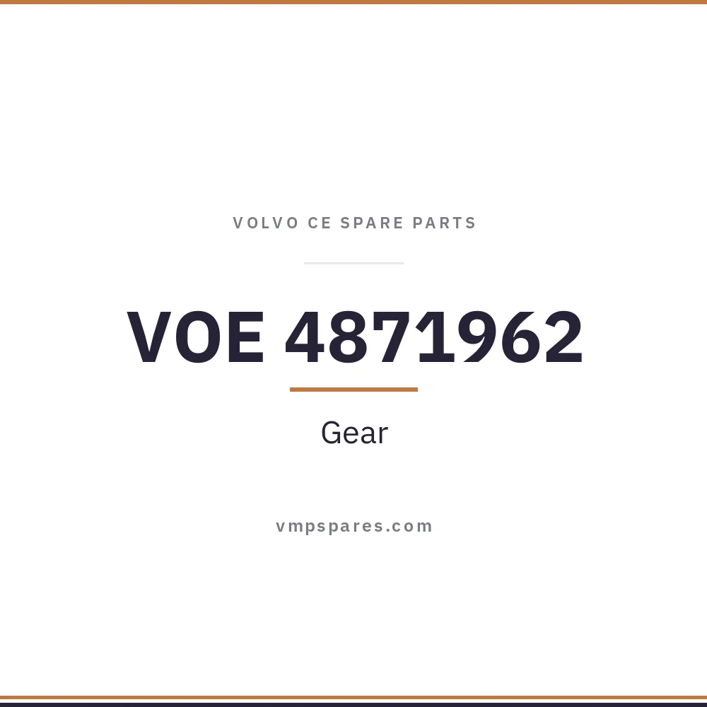 VOE 4871962 – Gear