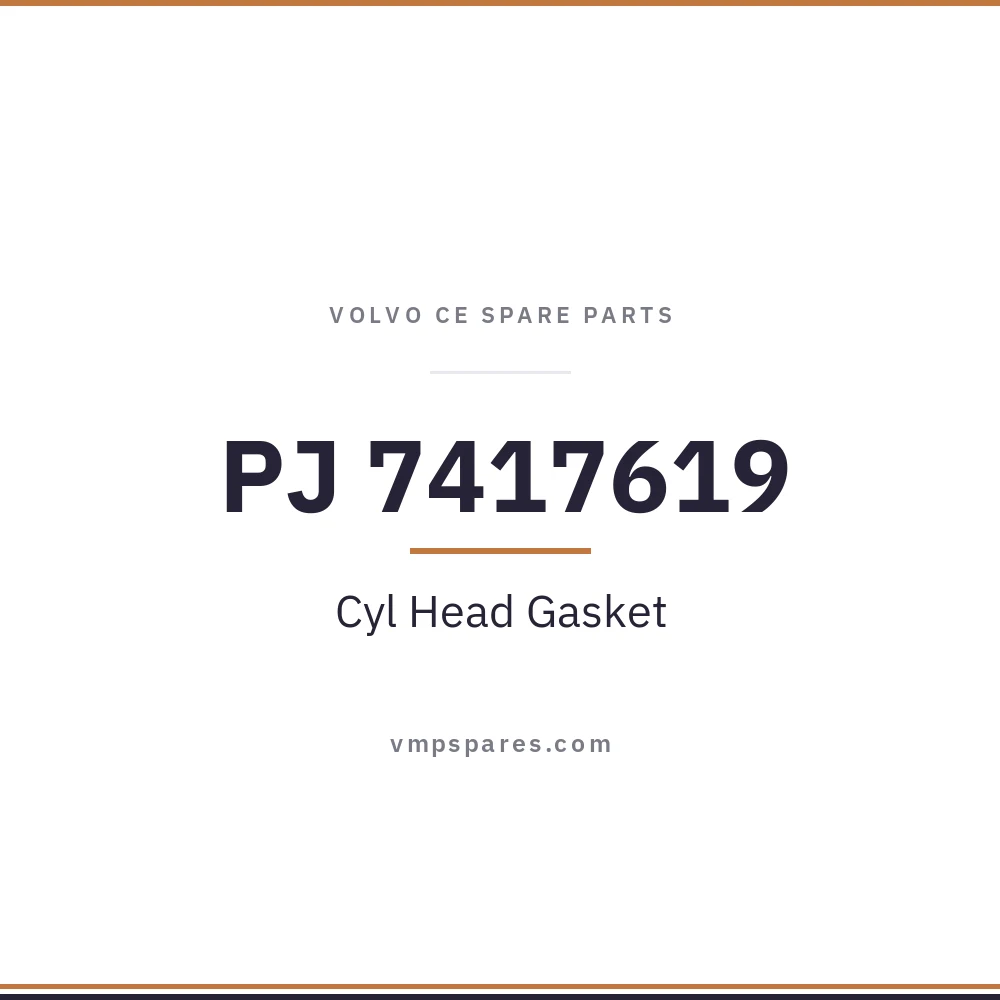PJ 7417619 – Cyl Head Gasket