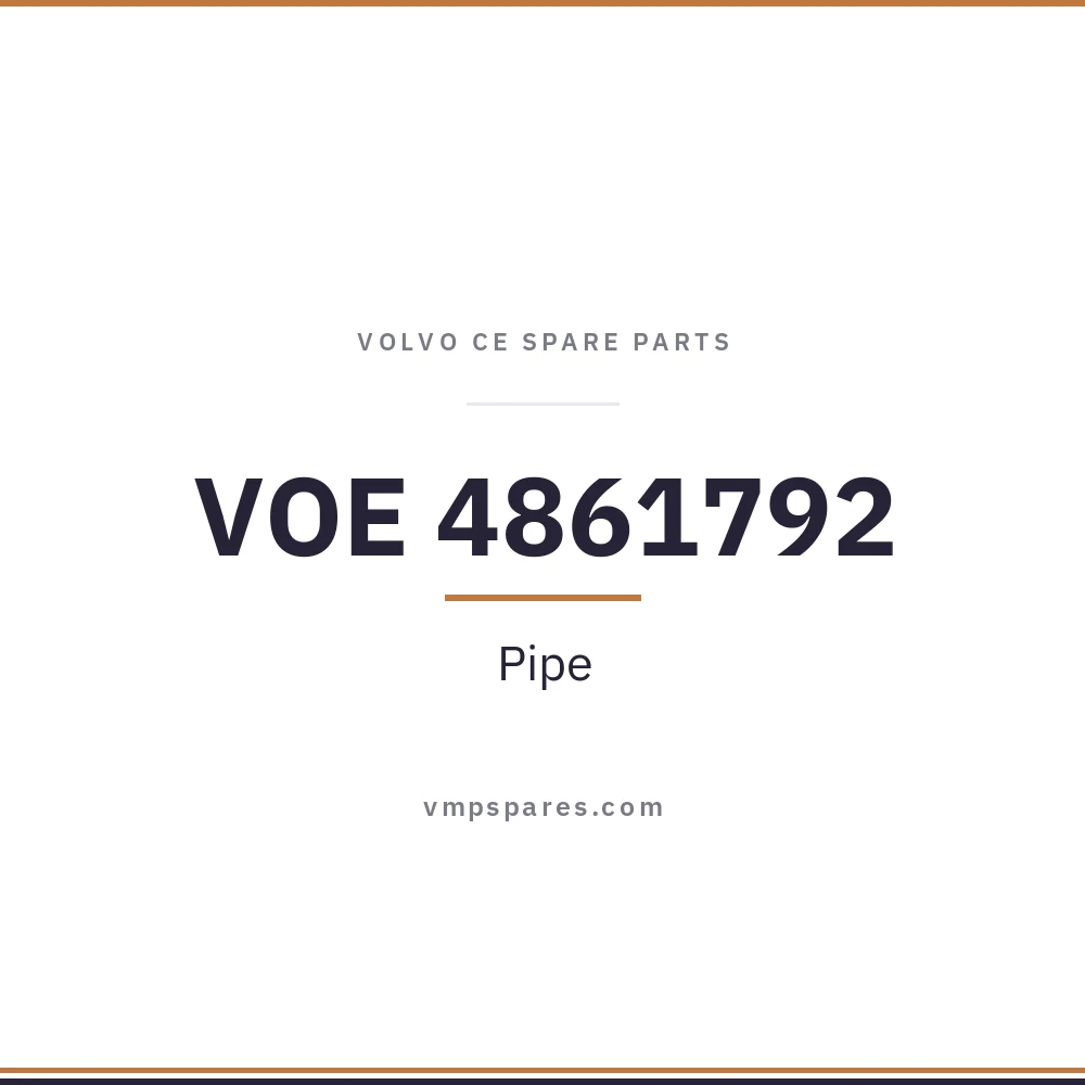 VOE 4861792 – Pipe