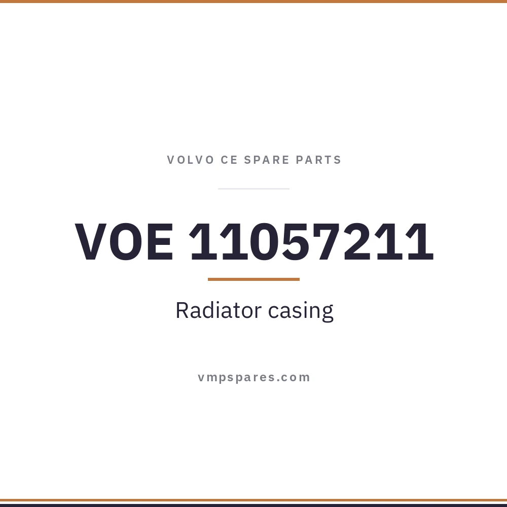 VOE 11057211 – Radiator casing