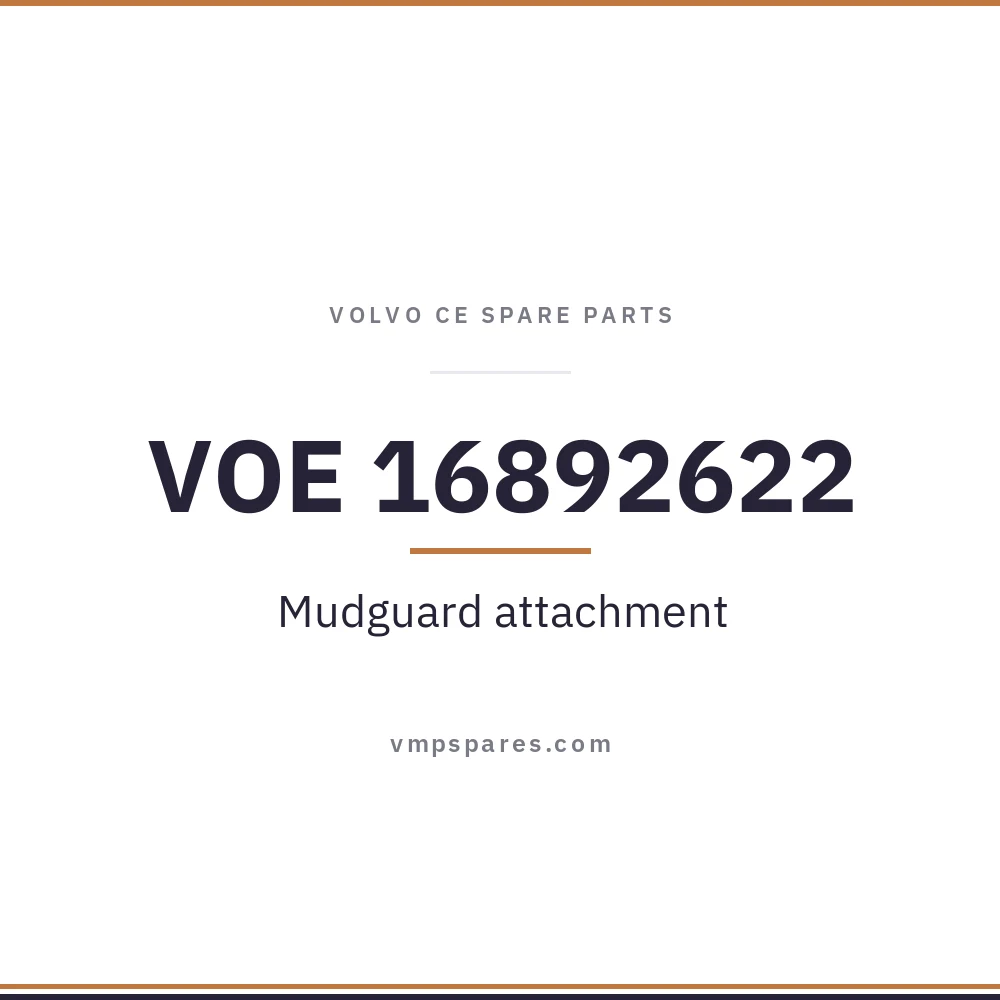 VOE 16892622 – Mudguard attachment