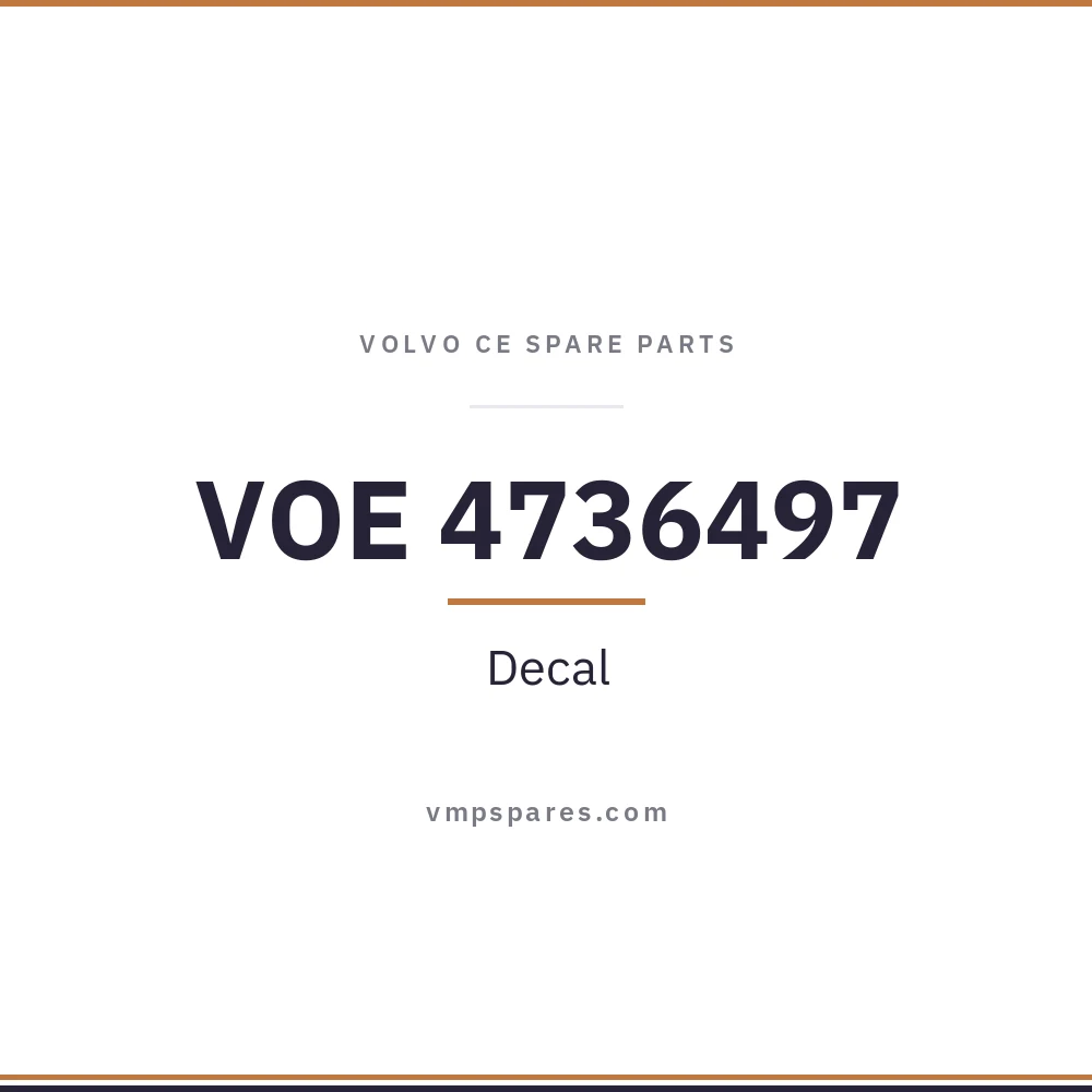 VOE 4736497 – Decal