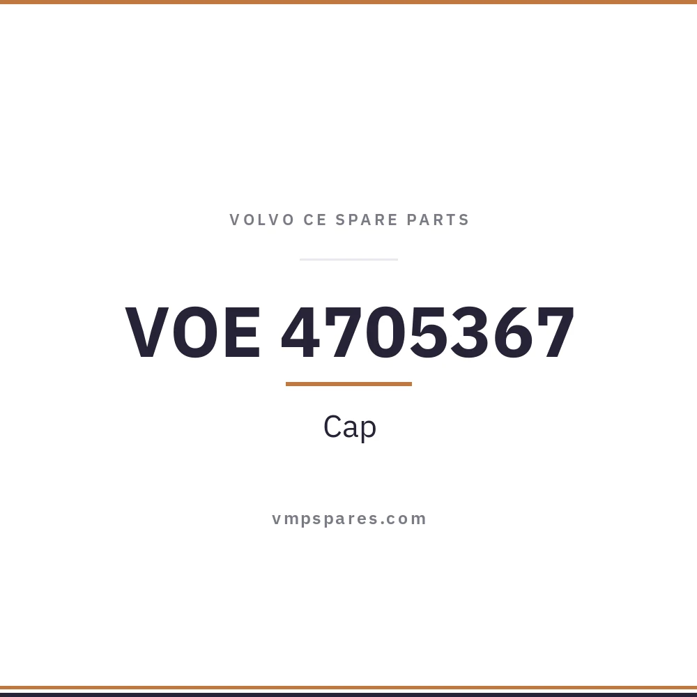 VOE 4705367 – Cap