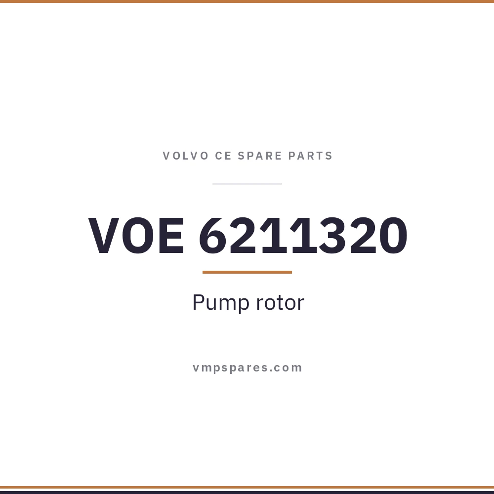 VOE 6211320 – Pump rotor