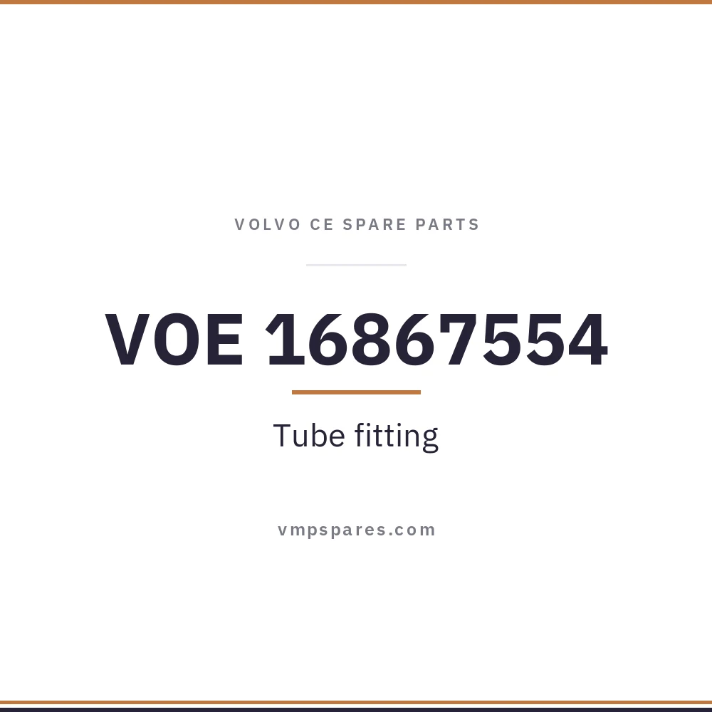 VOE 16867554 – Tube fitting