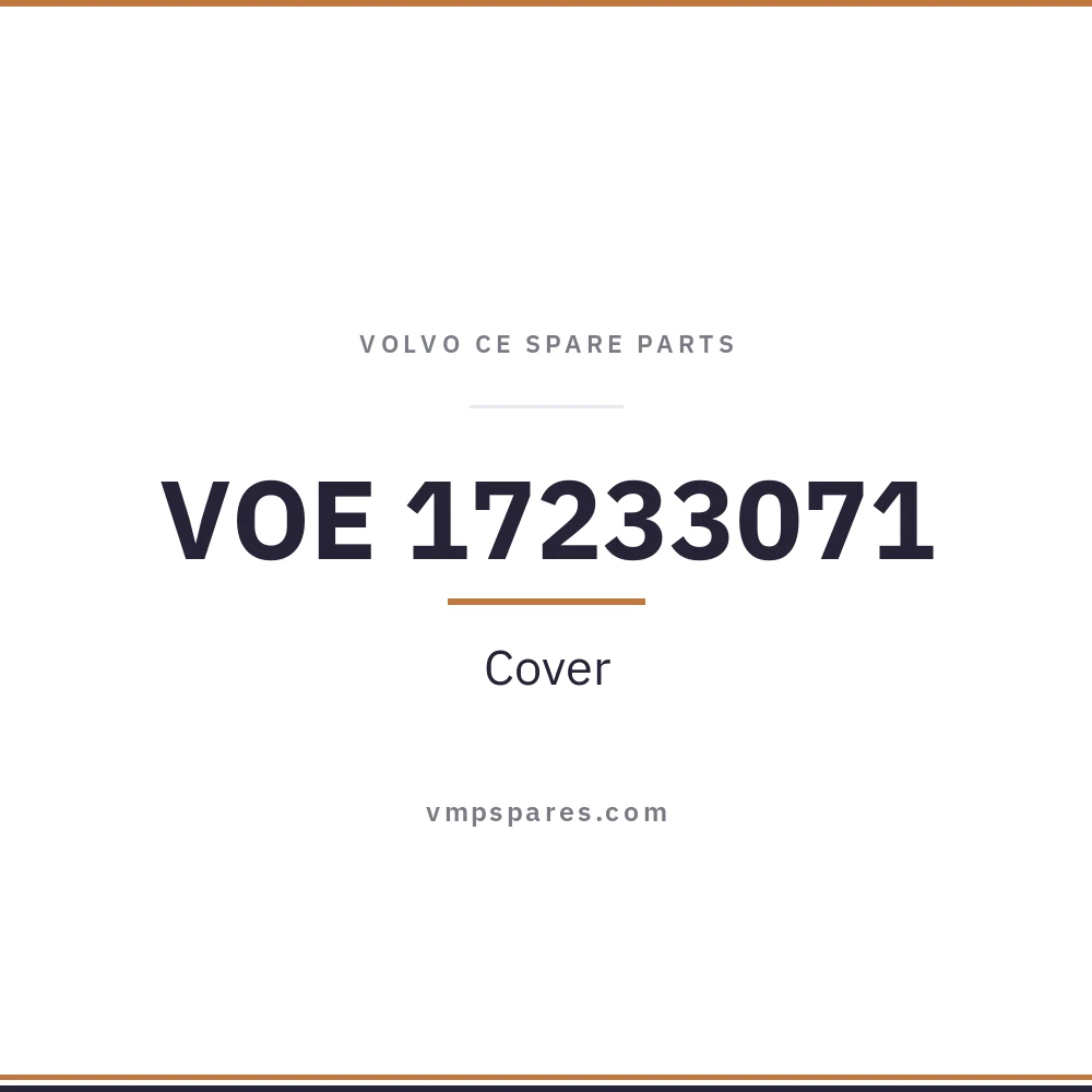 VOE 17233071 – Cover