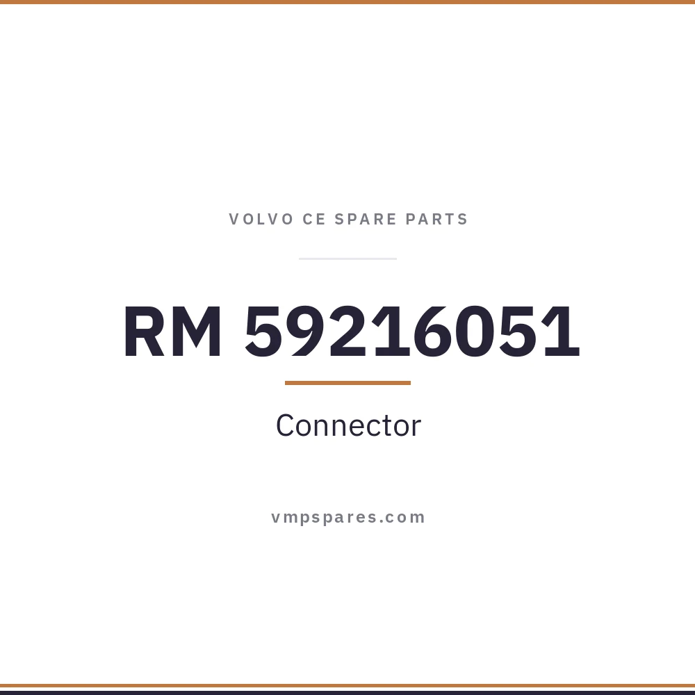 RM 59216051 – Connector