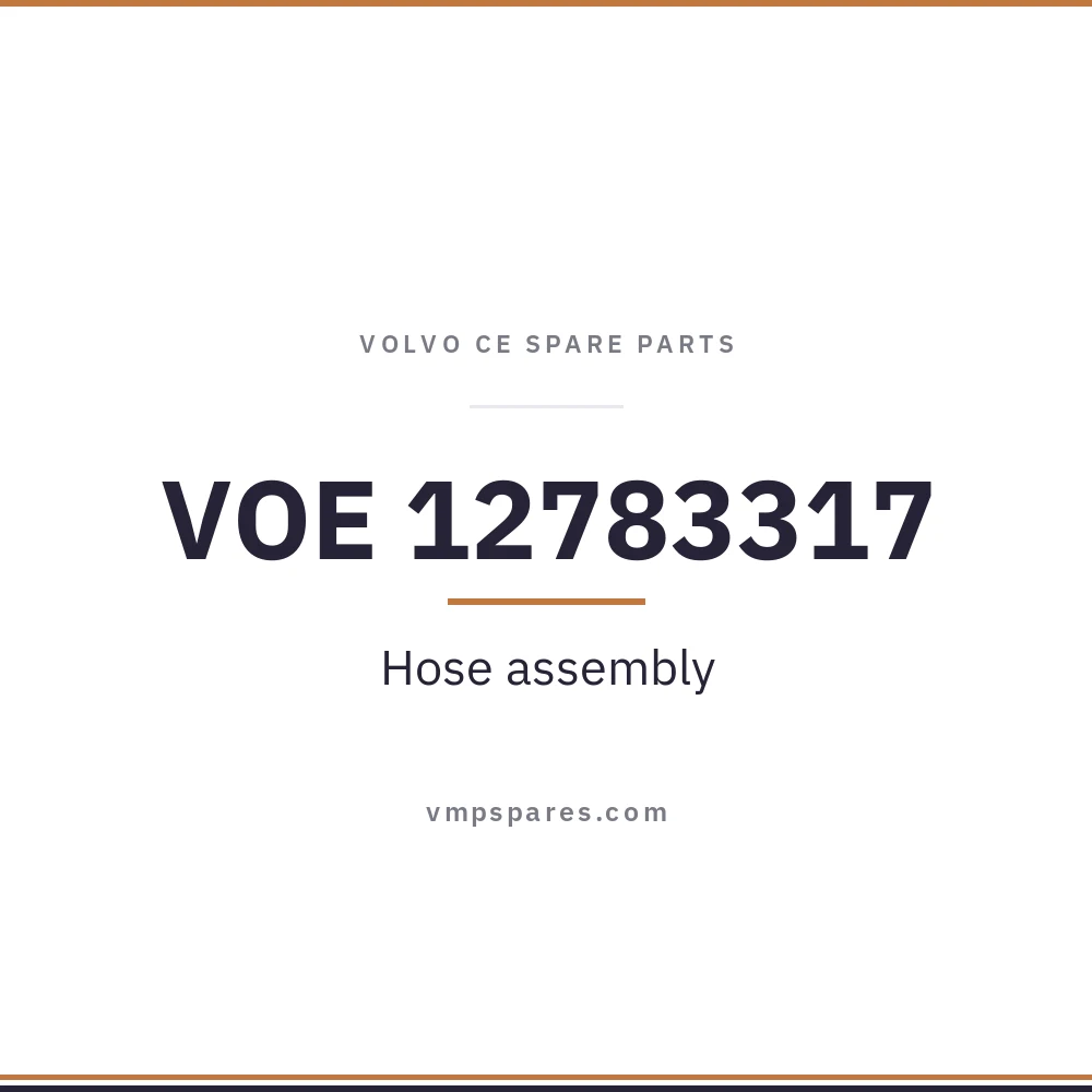 VOE 12783317 – Hose assembly