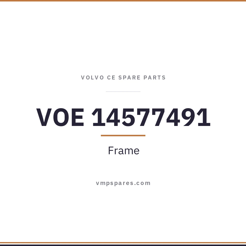 VOE 14577491 – Frame