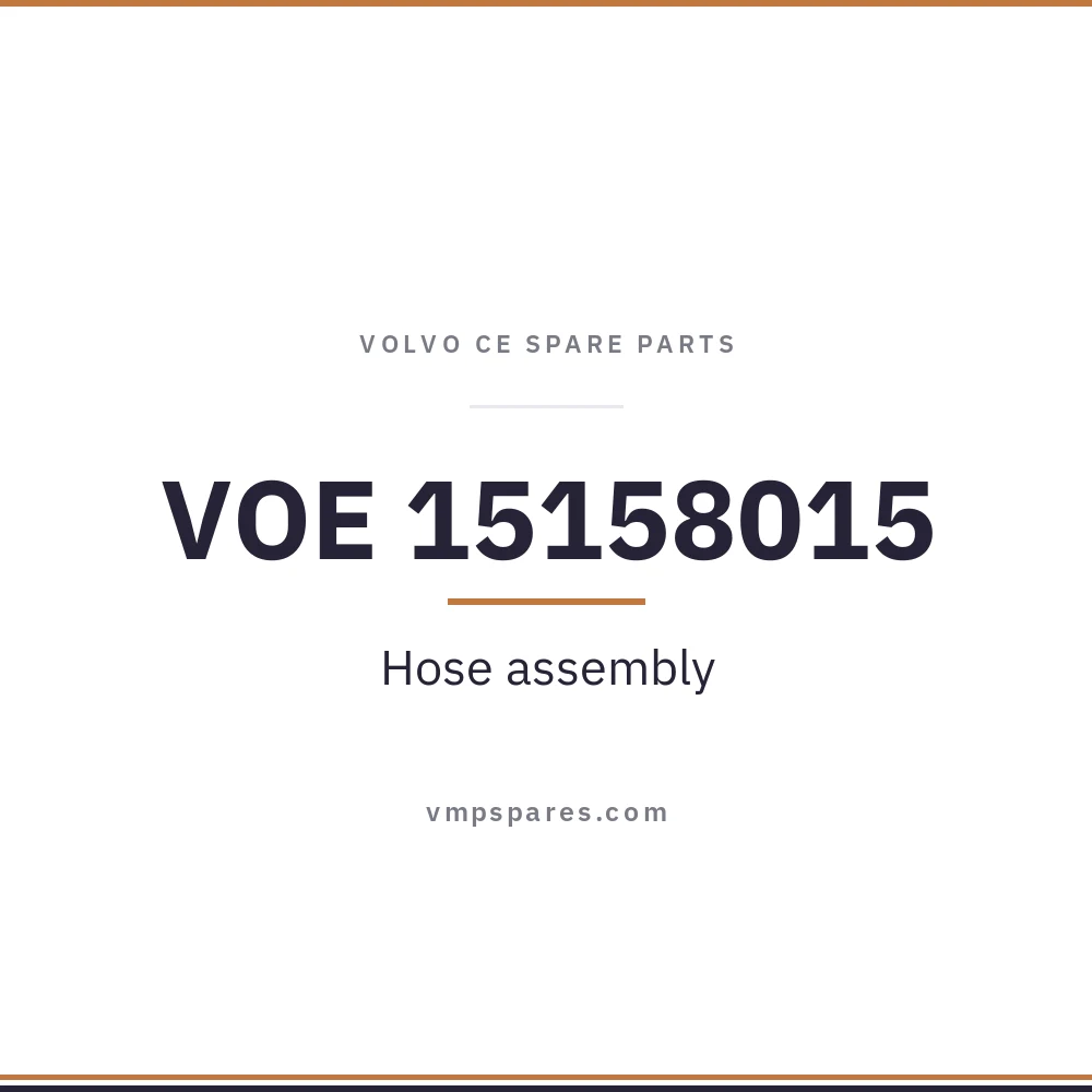 VOE 15158015 – Hose assembly