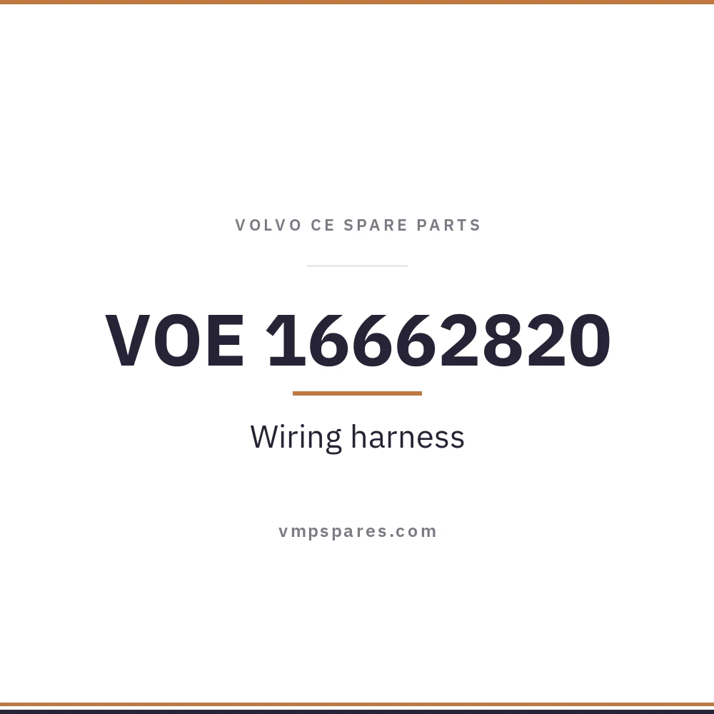 VOE 16662820 – Wiring harness