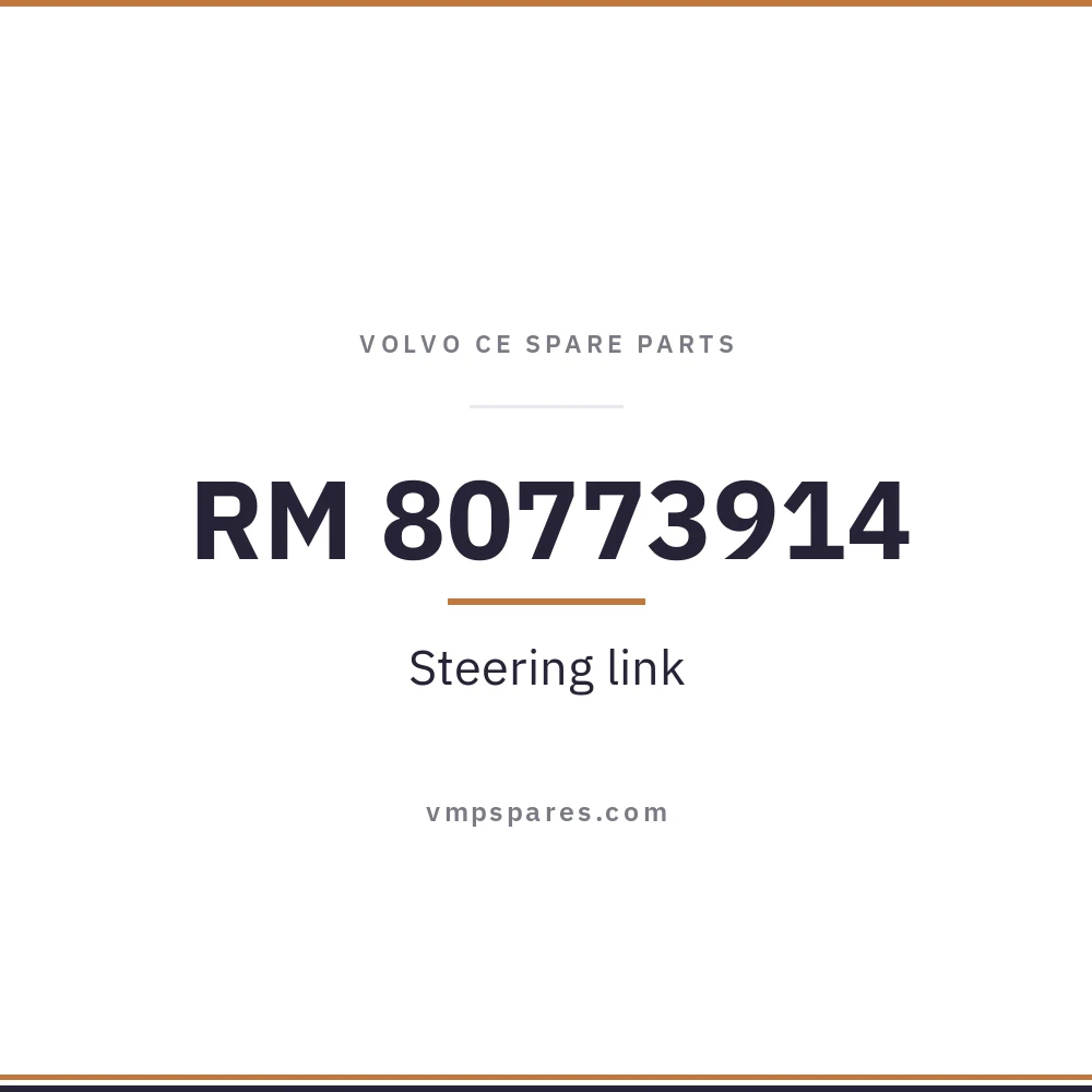 RM 80773914 – Steering link