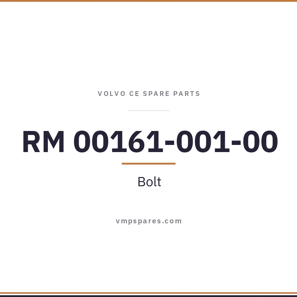RM 00161-001-00 – Bolt