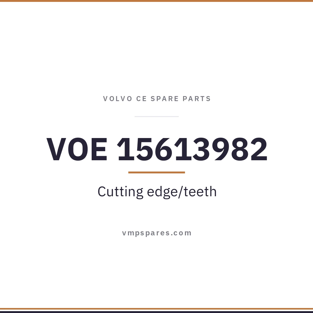 VOE 15613982 – Cutting edge/teeth