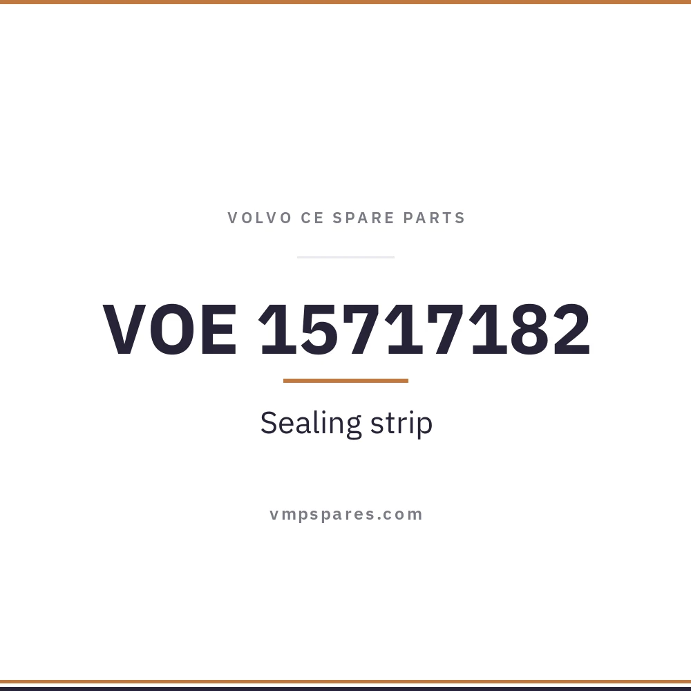 VOE 15717182 – Sealing strip