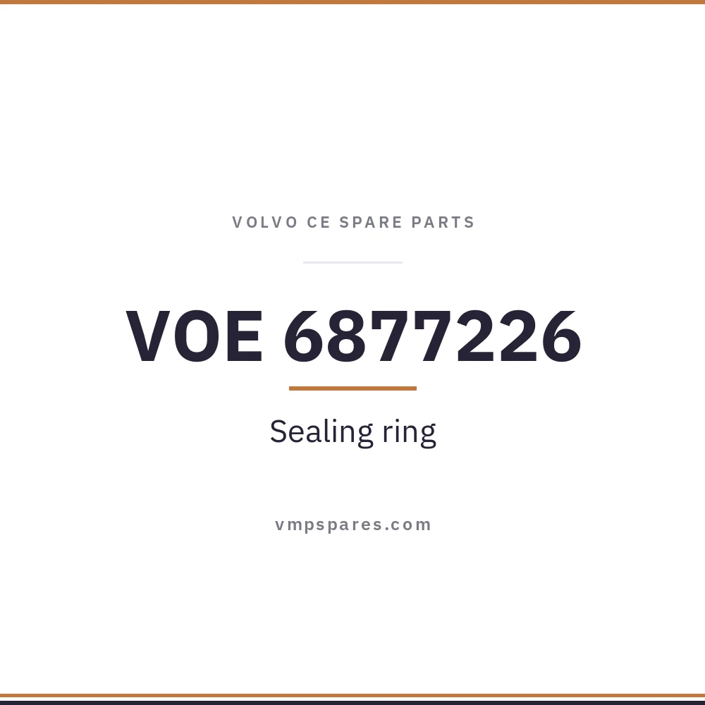 VOE 6877226 – Sealing ring