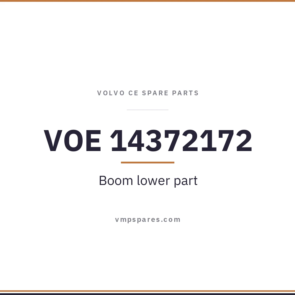 VOE 14372172 – Boom lower part