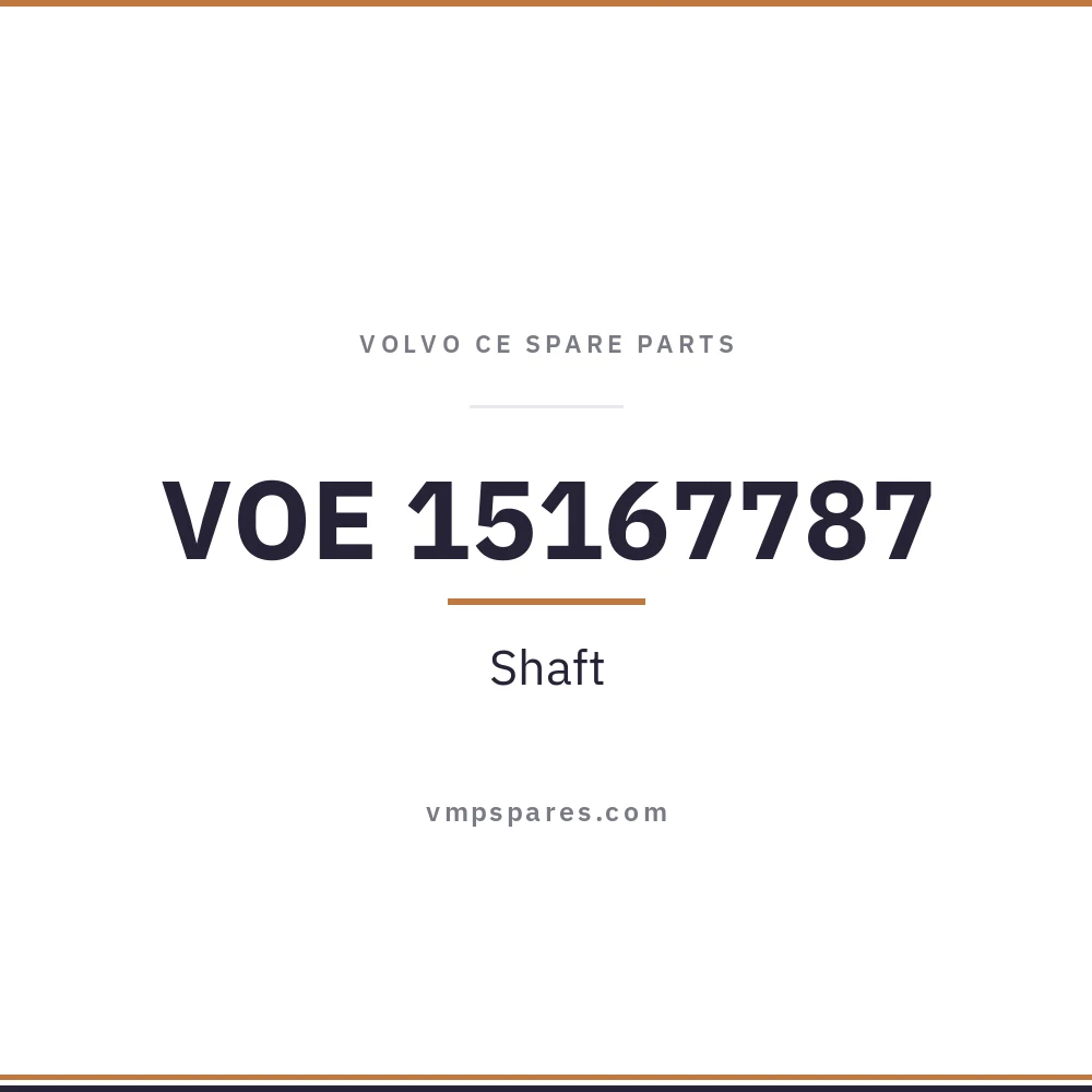 VOE 15167787 – Shaft