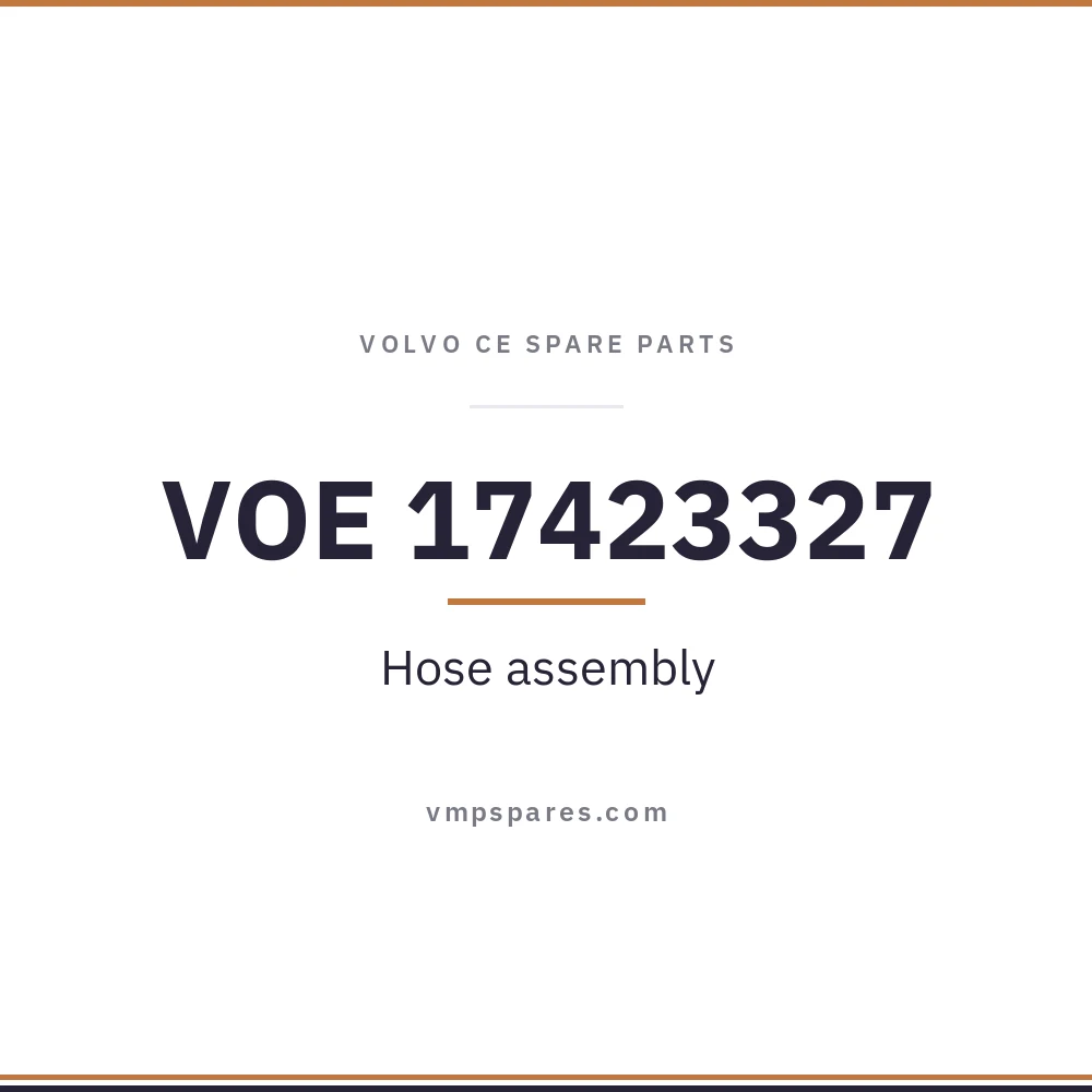 VOE 17423327 – Hose assembly