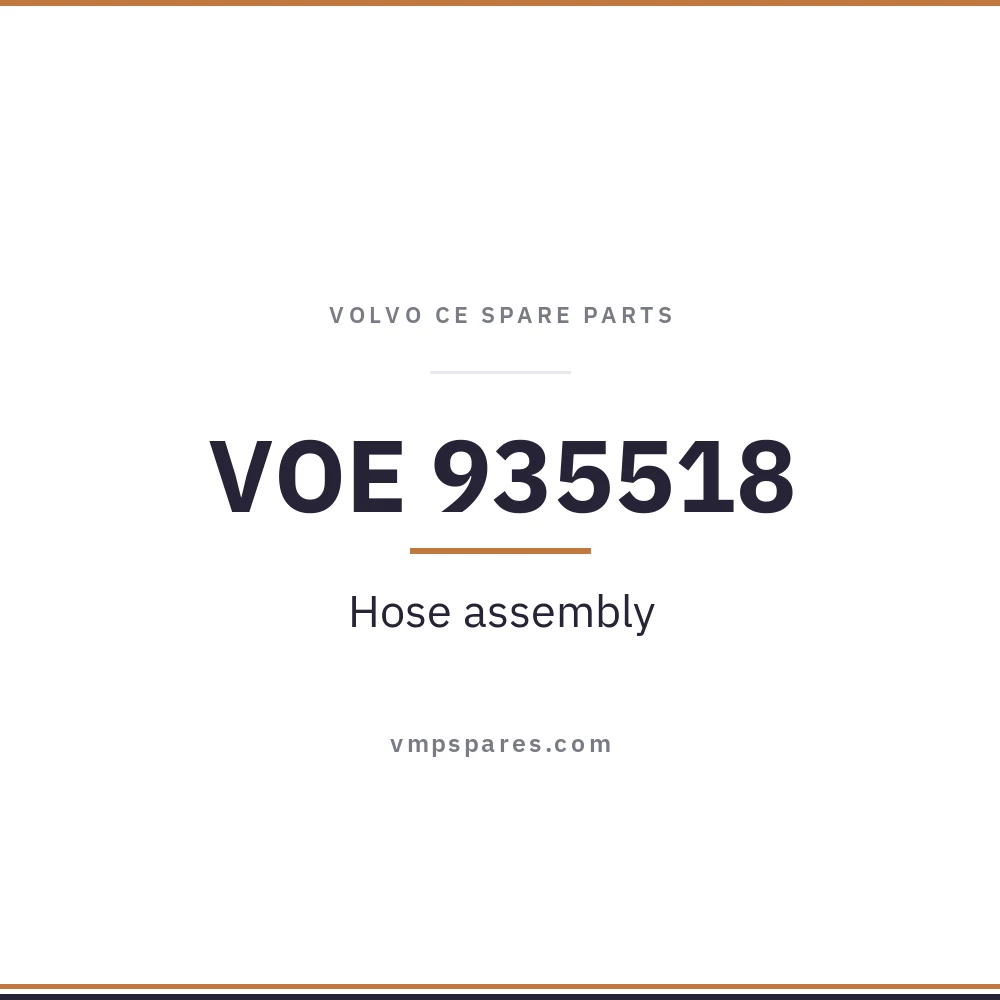 VOE 935518 – Hose assembly