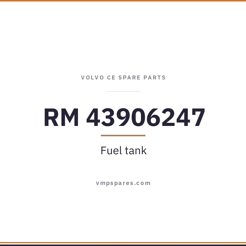 RM 43906247 – Fuel tank
