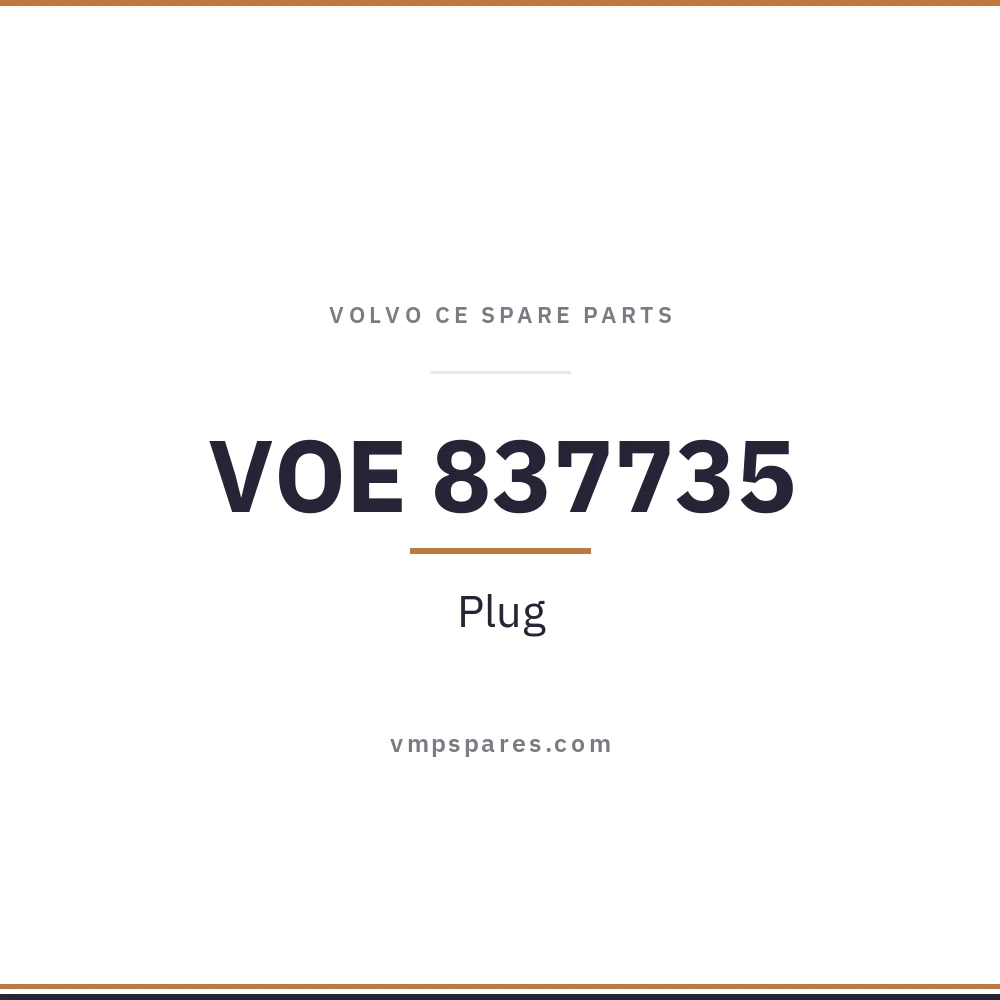 VOE 837735 – Plug