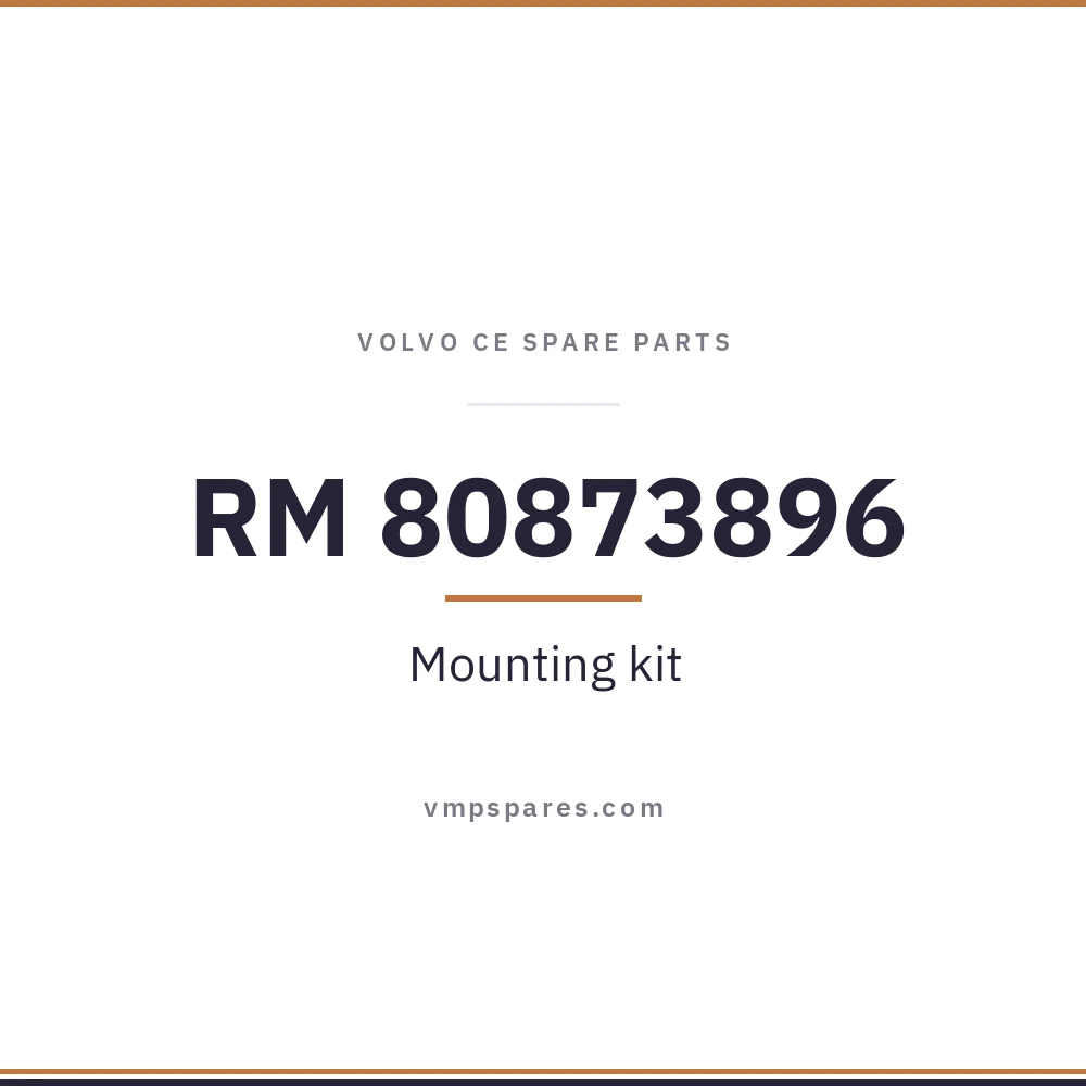 RM 80873896 – Mounting kit