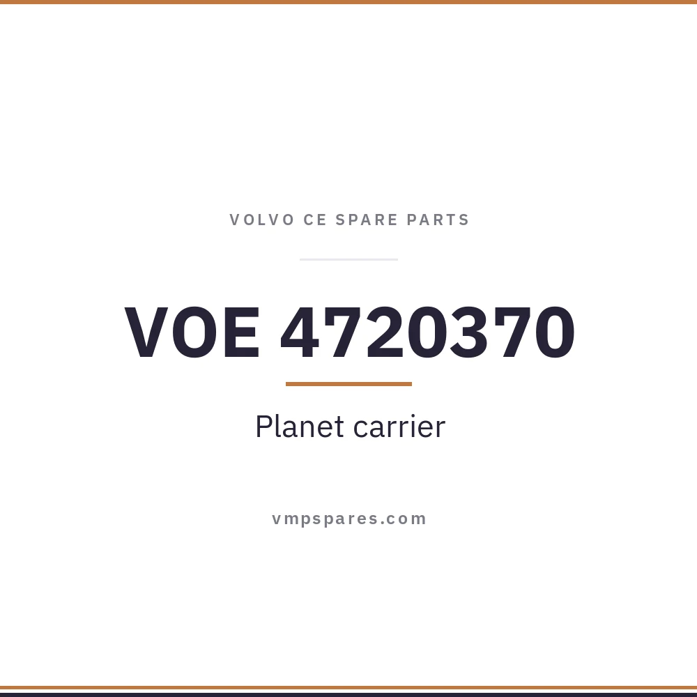 VOE 4720370 – Planet carrier