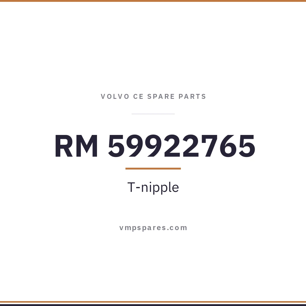 RM 59922765 – T-nipple