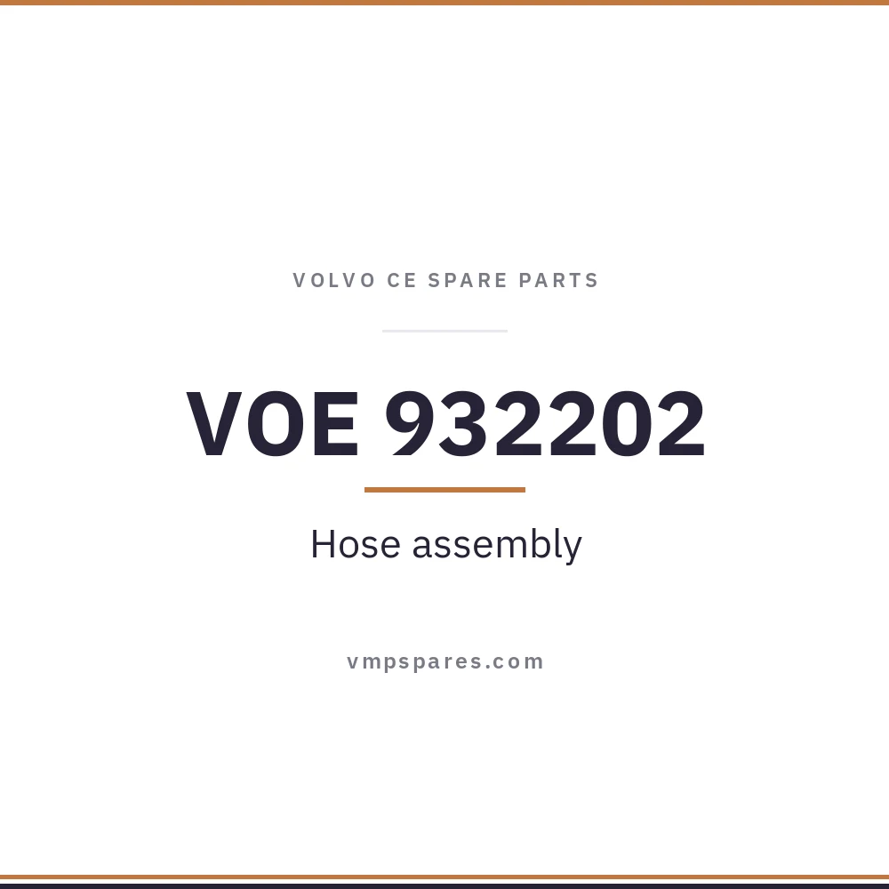 VOE 932202 – Hose assembly