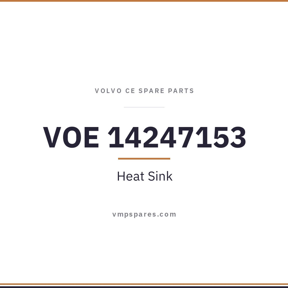 in_stock VOE 14247153 – Heat Sink