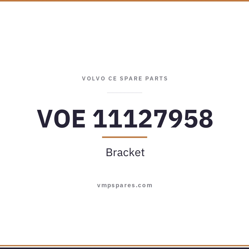 VOE 11127958 – Bracket