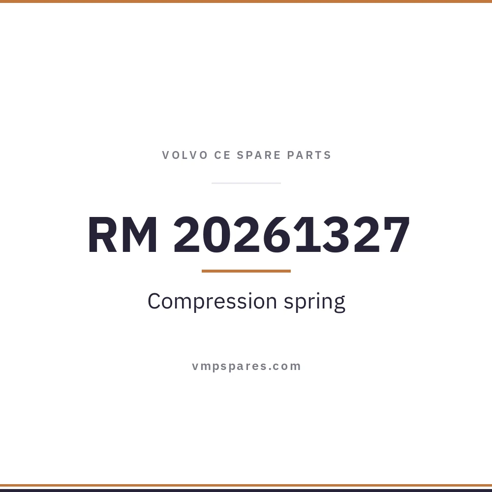 RM 20261327 – Compression spring
