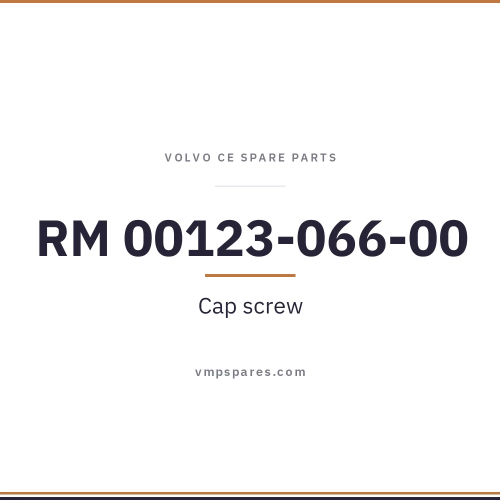 RM 00123-066-00 – Cap screw