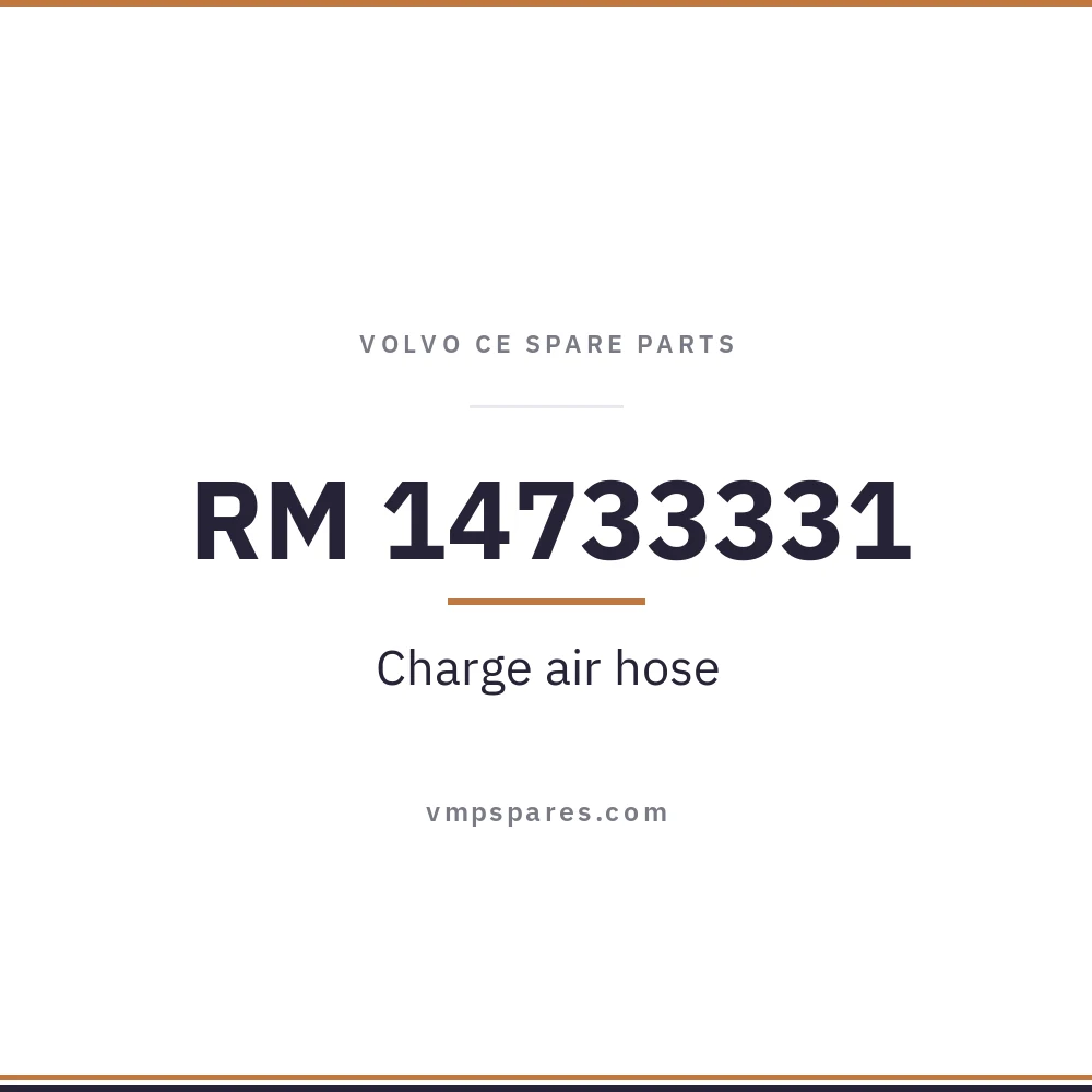 RM 14733331 – Charge air hose