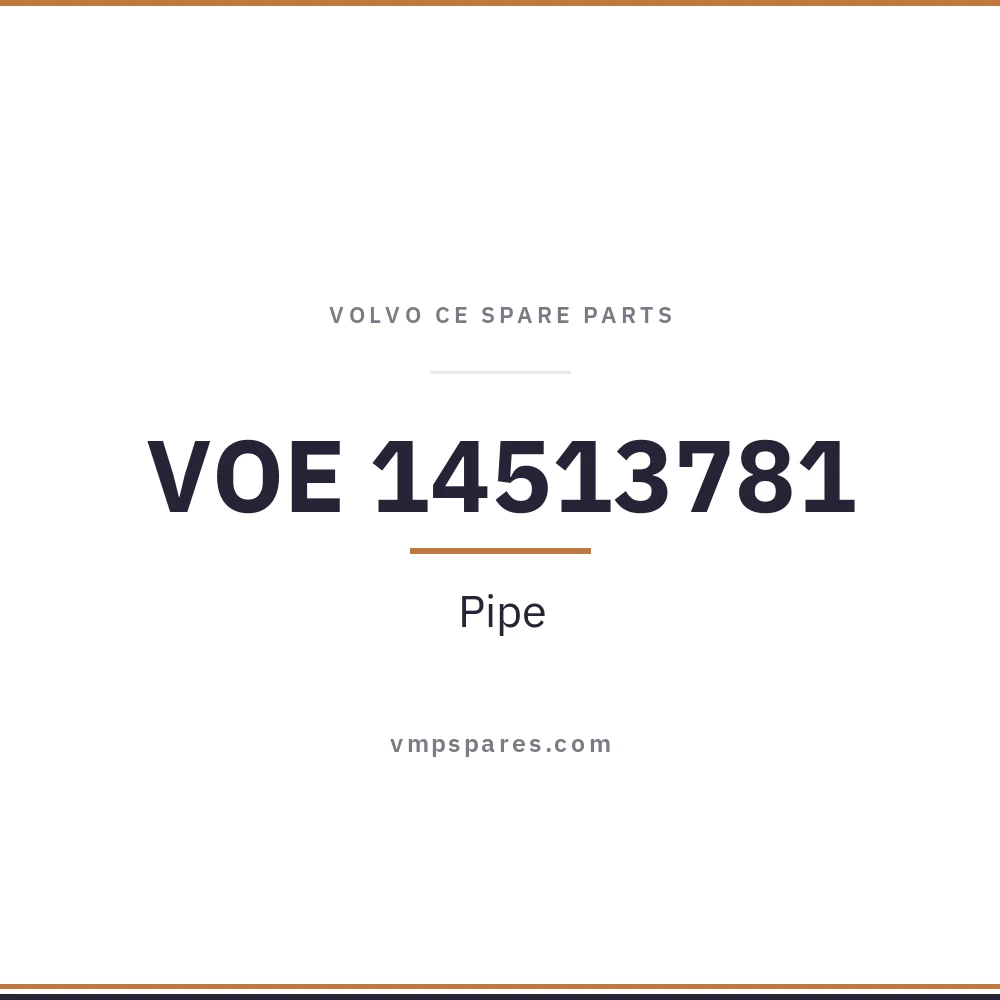 VOE 14513781 – Pipe