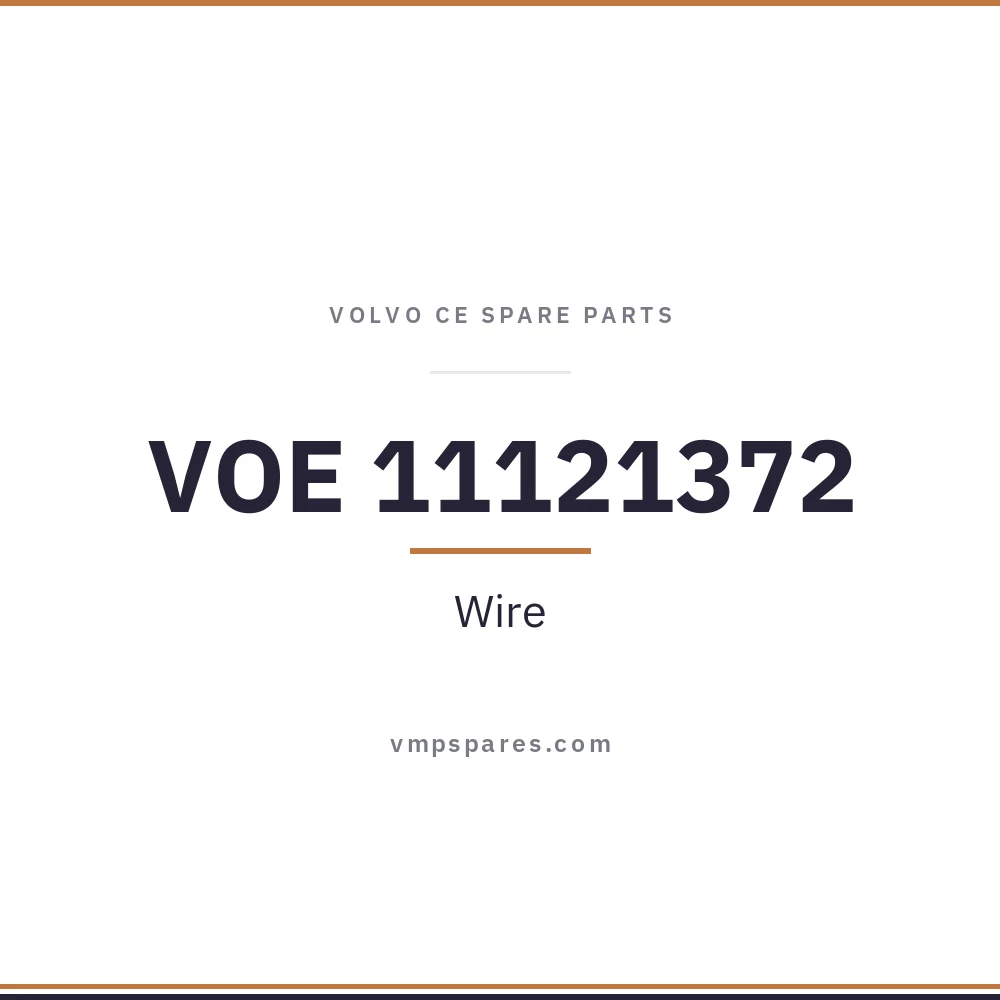 VOE 11121372 – Wire