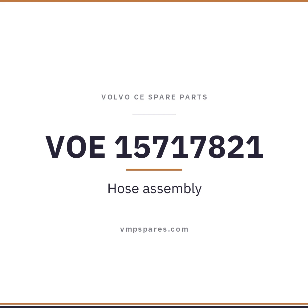 VOE 15717821 – Hose assembly