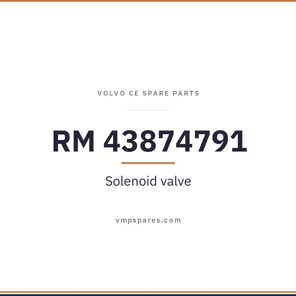 RM 43874791 – Solenoid valve