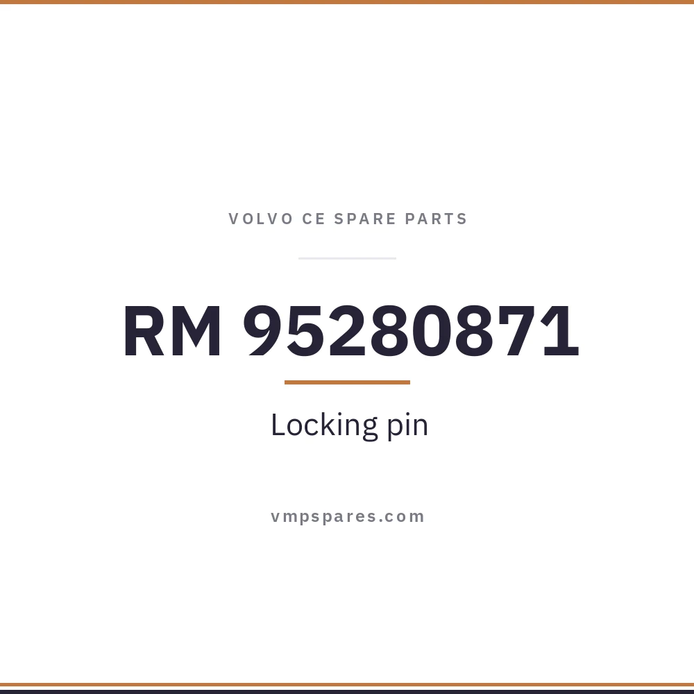 RM 95280871 – Locking pin