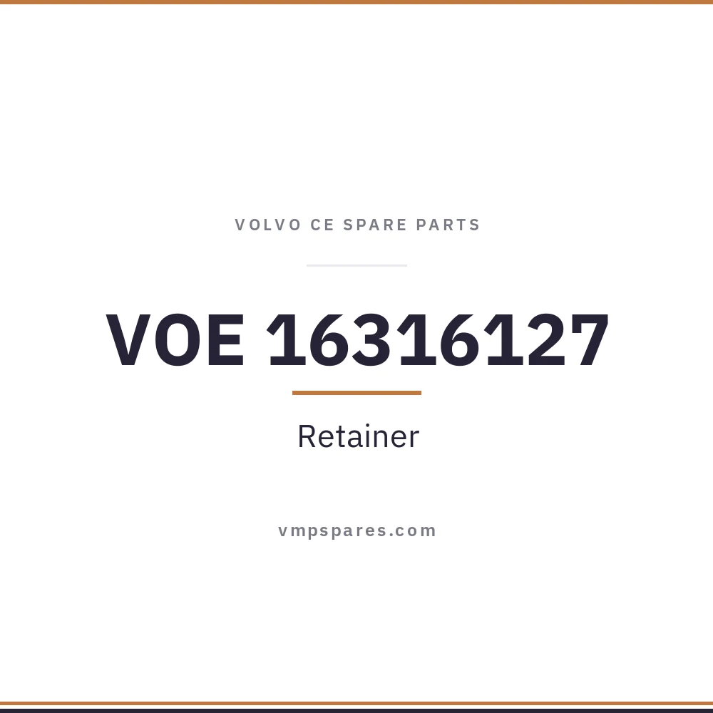 VOE 16316127 – Retainer