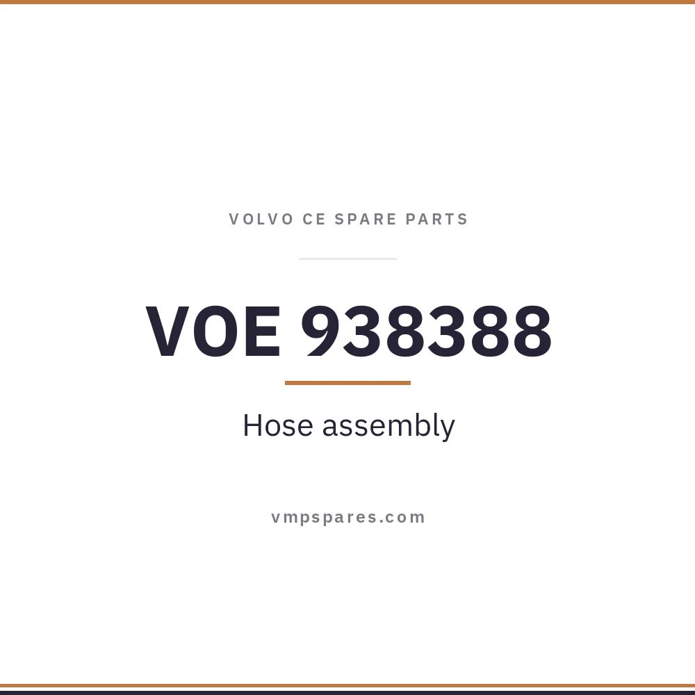 VOE 938388 – Hose assembly