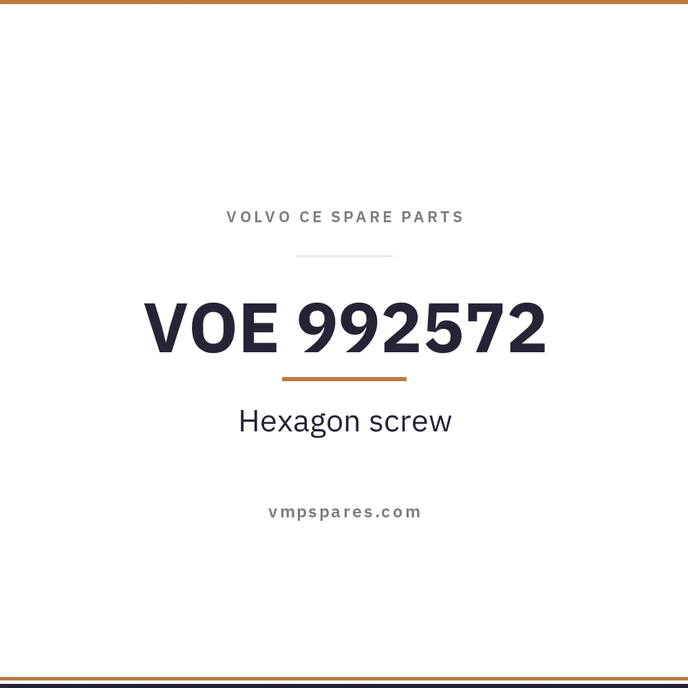 VOE 992572 – Hexagon screw